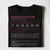 Procrastinator Stats Classic Unisex T-Shirt - 1