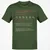 Type A Stats Classic Unisex T-Shirt - Military Green - 6