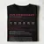 Type B Stats Classic Unisex T-Shirt - 1