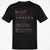 Cancer Stats Classic Unisex T-Shirt - Black - 1