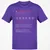 Capricorn Stats Classic Unisex T-Shirt - Purple - 9