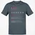 Pisces Stats Classic Unisex T-Shirt - Charcoal - 3