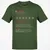 Libra Stats Classic Unisex T-Shirt - Military Green - 6