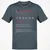 Sagittarius Stats Classic Unisex T-Shirt - Charcoal - 3