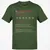 Sagittarius Stats Classic Unisex T-Shirt - Military Green - 6