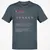 Virgo Stats Classic Unisex T-Shirt - Charcoal - 3
