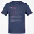 Virgo Stats Classic Unisex T-Shirt - Navy - 7