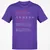 Bodyguard Stats Classic Unisex T-Shirt - Purple - 9