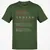 Bodyguard Stats Classic Unisex T-Shirt - Military Green - 6