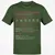 Call Center Agent Stats Classic Unisex T-Shirt - Military Green - 6