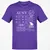 Aunt Stats Classic Unisex T-Shirt - Purple - 9