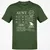 Aunt Stats Classic Unisex T-Shirt - Military Green - 6