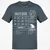 Brother Stats Classic Unisex T-Shirt - Charcoal - 3