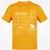 Brother Stats Classic Unisex T-Shirt - Gold - 4
