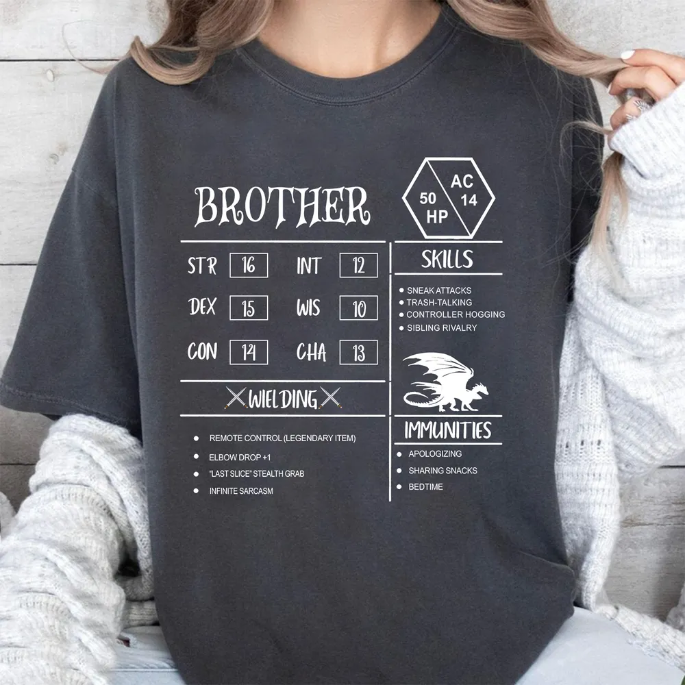 Brother Stats Classic Unisex T-Shirt - 1