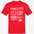 Fiance Stats Classic Unisex T-Shirt - Red - 10