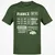 Fiance Stats Classic Unisex T-Shirt - Military Green - 6