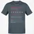 Military Wife Stats Classic Unisex T-Shirt - Charcoal - 3