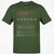 Military Wife Stats Classic Unisex T-Shirt - Military Green - 6