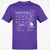 Sister Stats Classic Unisex T-Shirt - Purple - 9