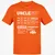 Uncle Stats Classic Unisex T-Shirt - Orange - 8