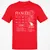 Fiancee Stats Classic Unisex T-Shirt - Red - 10