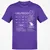 Girlfriend Stats Classic Unisex T-Shirt - Purple - 9