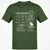 Girlfriend Stats Classic Unisex T-Shirt - Military Green - 6