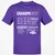 Grandpa Stats 2 Classic Unisex T-Shirt - Purple - 9