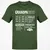 Grandpa Stats 2 Classic Unisex T-Shirt - Military Green - 6