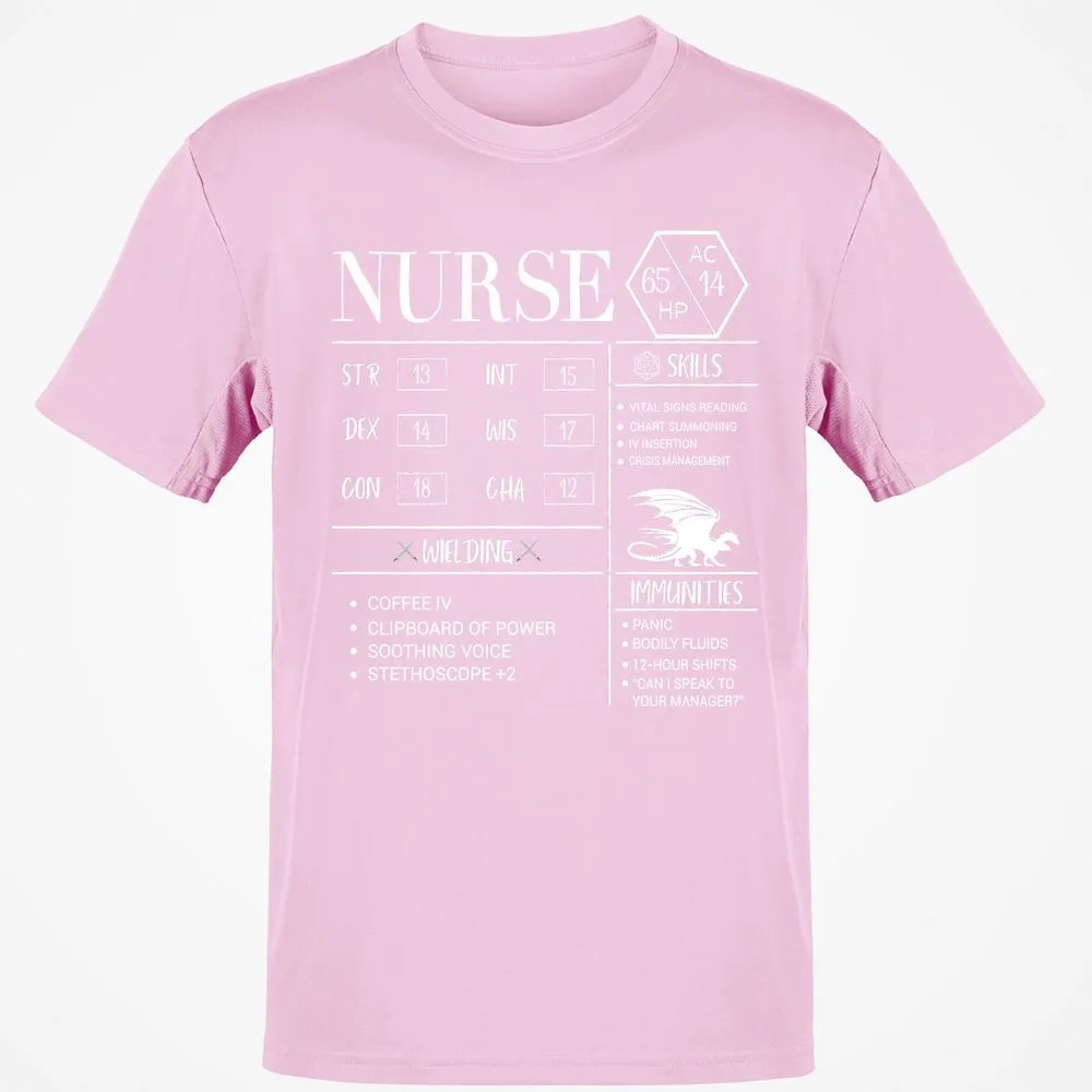 Nurse New Classic Unisex T-Shirt - Light Pink - 5