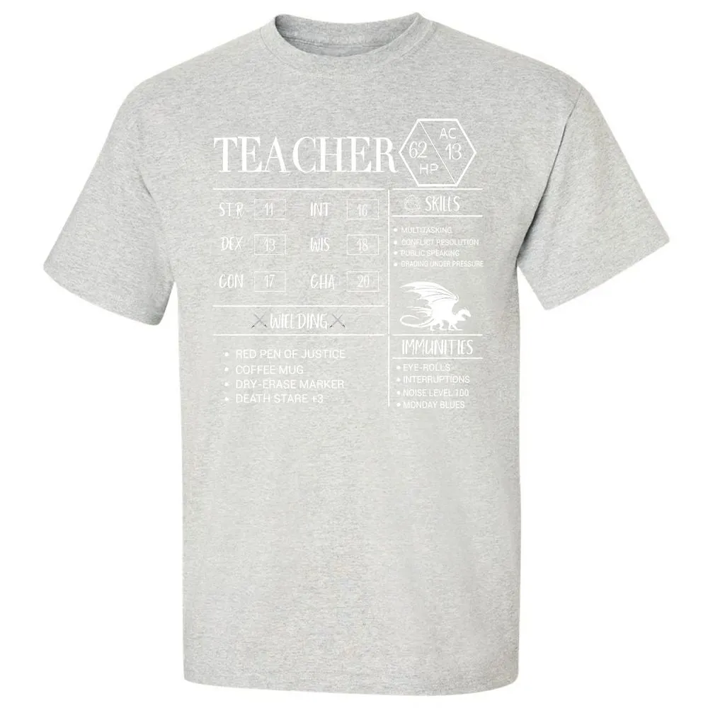 Teacher New Classic Unisex T-Shirt - Ash - 2