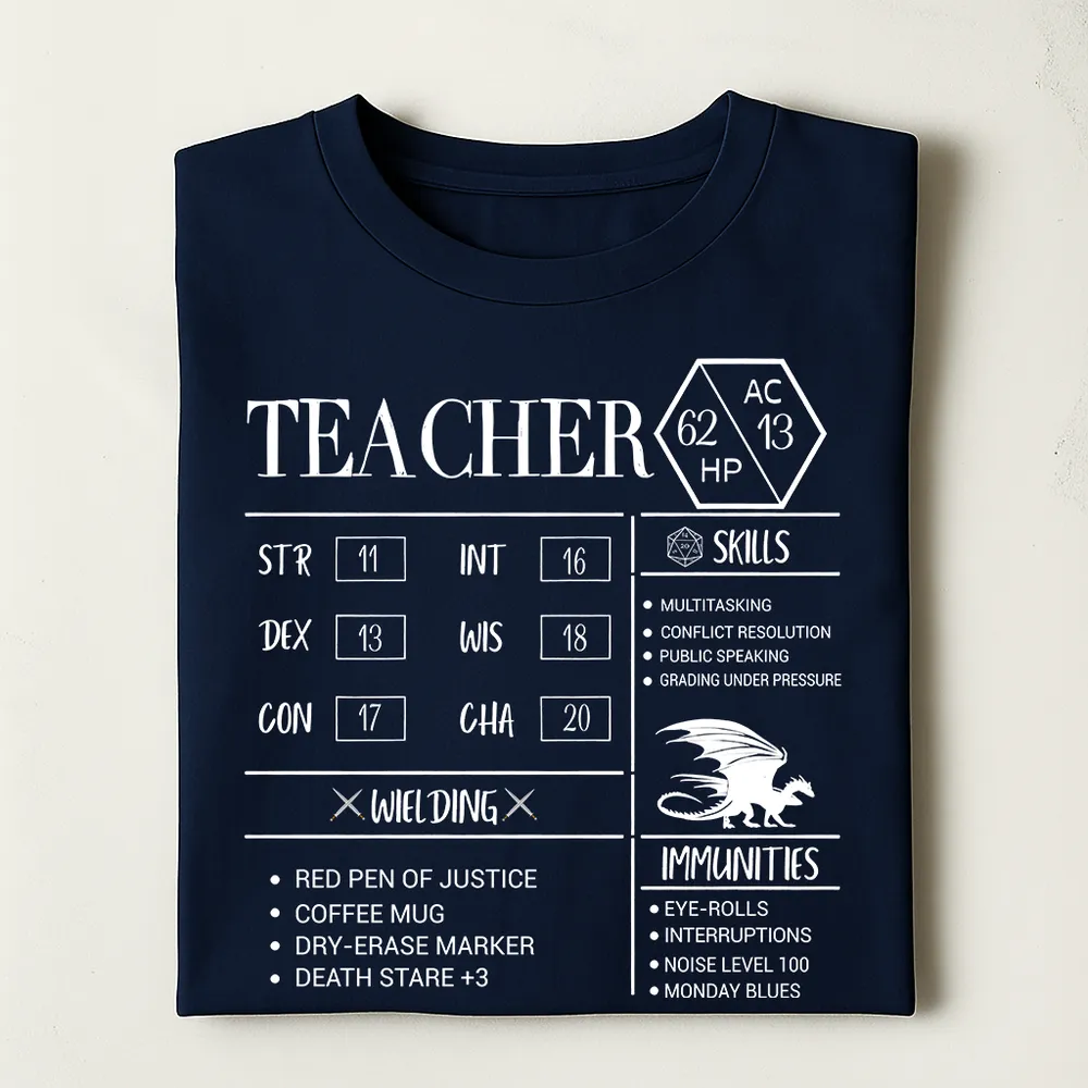 Teacher New Classic Unisex T-Shirt - 1