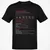 Bartender Stats Classic Unisex T-Shirt - Black - 1