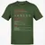 Bartender Stats Classic Unisex T-Shirt - Military Green - 6