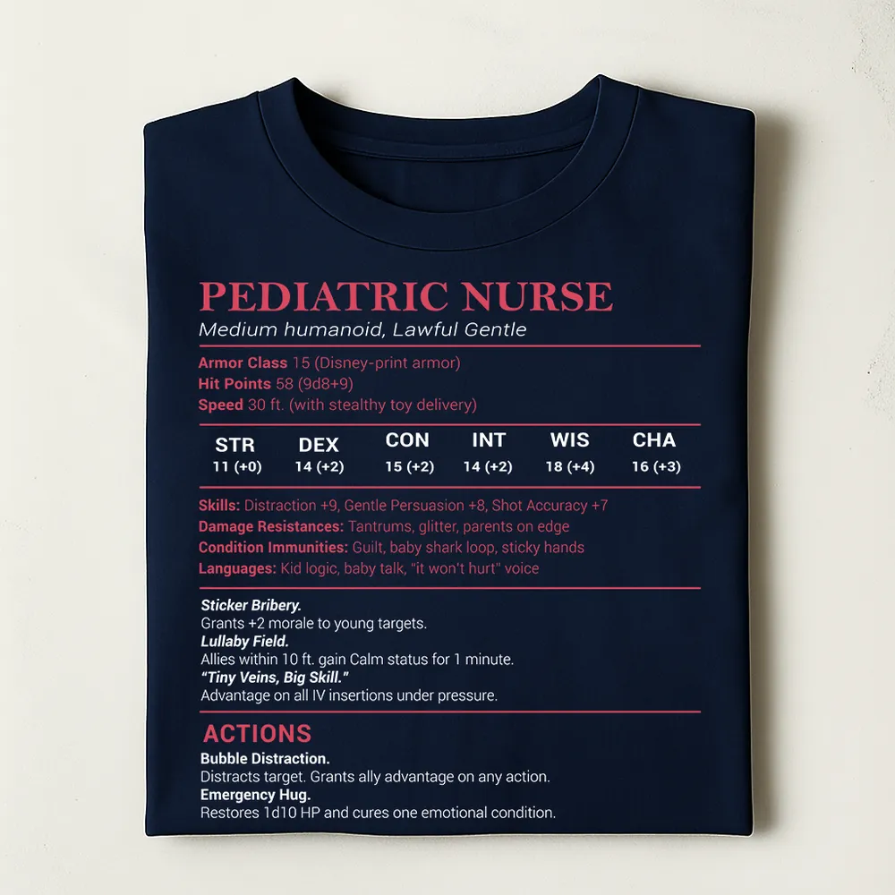Pediatric Nurse Classic Unisex T-Shirt - 1