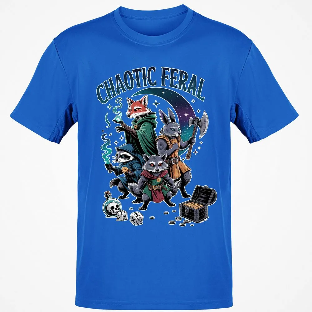 Chaotic Feral Classic Unisex T-Shirt - Royal - 11