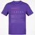 Hospice Nurse Stats Classic Unisex T-Shirt - Purple - 9