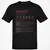 Hospice Nurse Stats Classic Unisex T-Shirt - Black - 1
