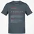 Attorney Stats Classic Unisex T-Shirt - Charcoal - 3