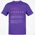 Attorney Stats Classic Unisex T-Shirt - Purple - 9