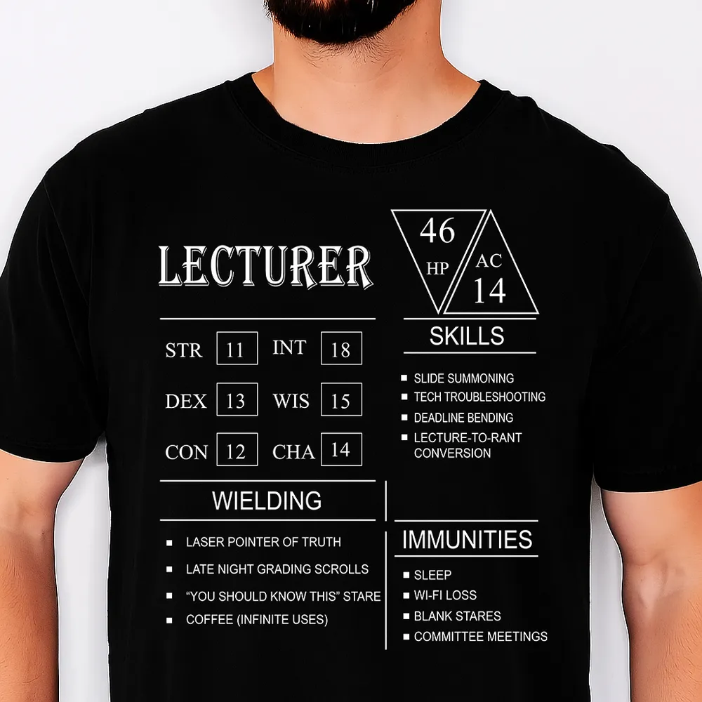 Lecturer New Classic Unisex T-Shirt - 1
