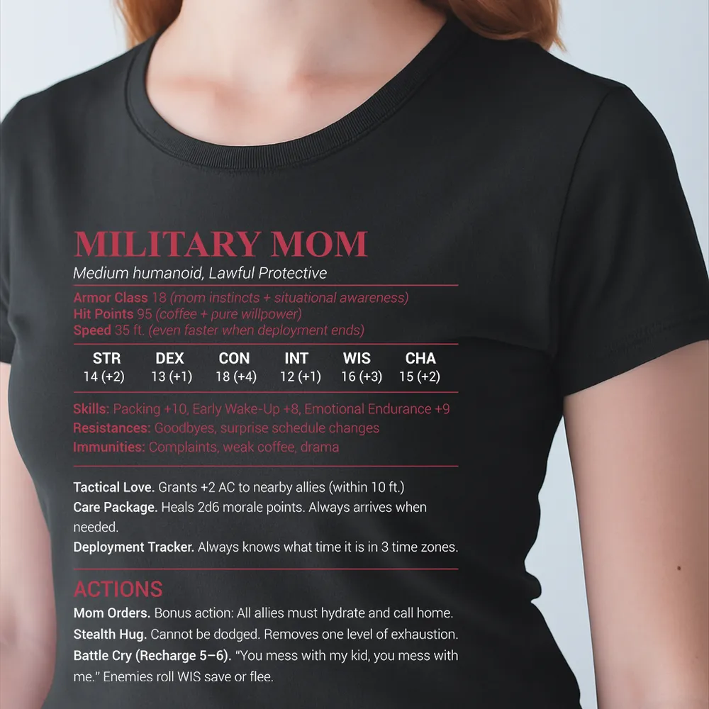 Military Mom Classic Unisex T-Shirt - 1