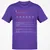 Soccer Goalie Classic Unisex T-Shirt - Purple - 9