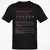 Ice Hockey Player Classic Unisex T-Shirt - Black - 1
