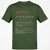 Ice Hockey Player Classic Unisex T-Shirt - Military Green - 6