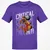 Funny Dragon Critical Hit Classic Unisex T-Shirt - Purple - 9