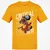 Funny Dragon Critical Hit Classic Unisex T-Shirt - Gold - 4