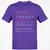 Football Mom Classic Unisex T-Shirt - Purple - 9
