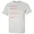 Drummer Stats Classic Unisex T-Shirt - Ash - 2